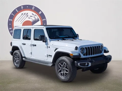 Photos of 2026 Jeep Wrangler Sahara for sale in Fort Walton Beach, FL at Step One Chrysler Dodge Jeep Ram Fiat Fort Walton Beach