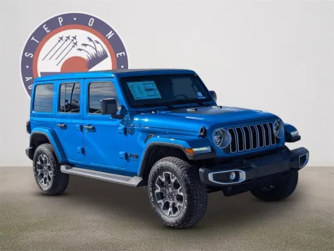 Photos of 2026 Jeep Wrangler Sahara for sale in Fort Walton Beach, FL at Step One Chrysler Dodge Jeep Ram Fiat Fort Walton Beach