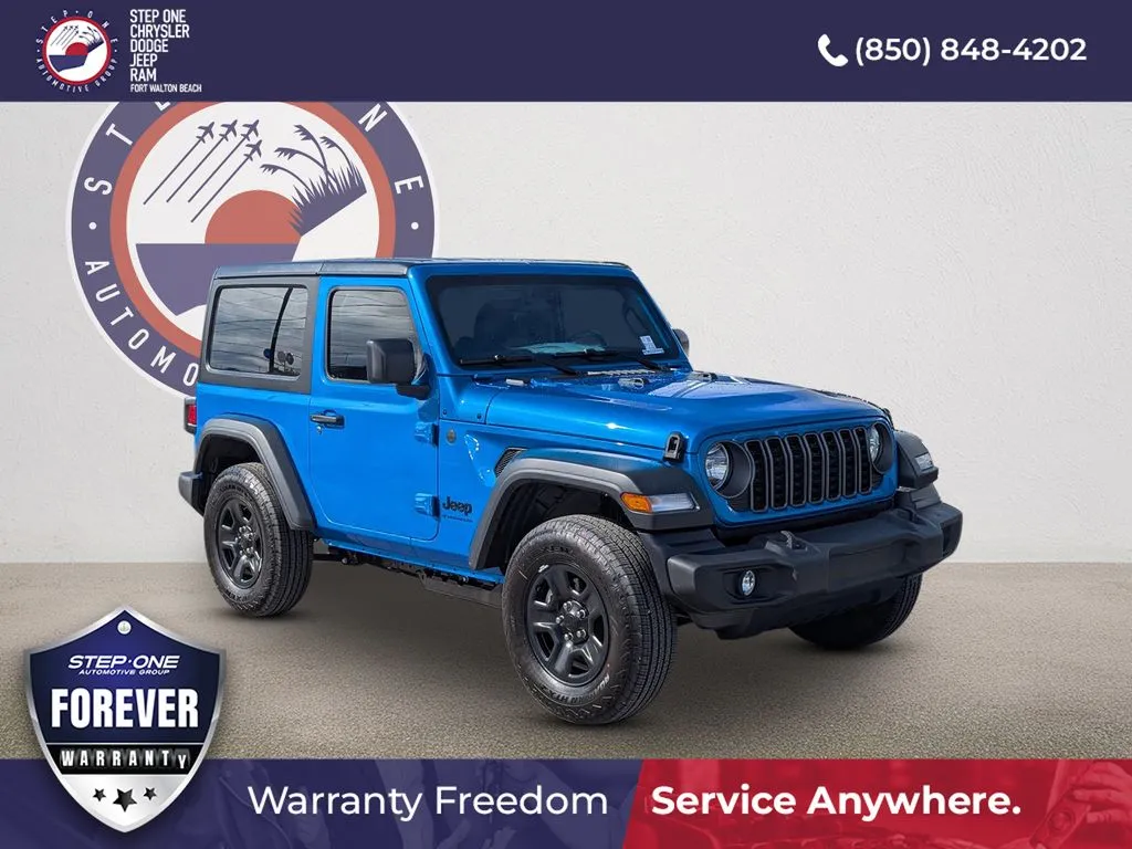 Blue 2026 Jeep Wrangler Sport for sale in Fort Walton Beach, FL