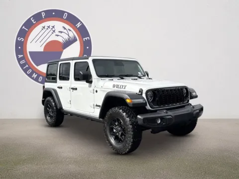 Photos of 2026 Jeep Wrangler Willys for sale in Fort Walton Beach, FL at Step One Chrysler Dodge Jeep Ram Fiat Fort Walton Beach