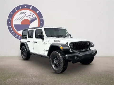 Photos of 2026 Jeep Wrangler Willys for sale in Fort Walton Beach, FL at Step One Chrysler Dodge Jeep Ram Fiat Fort Walton Beach