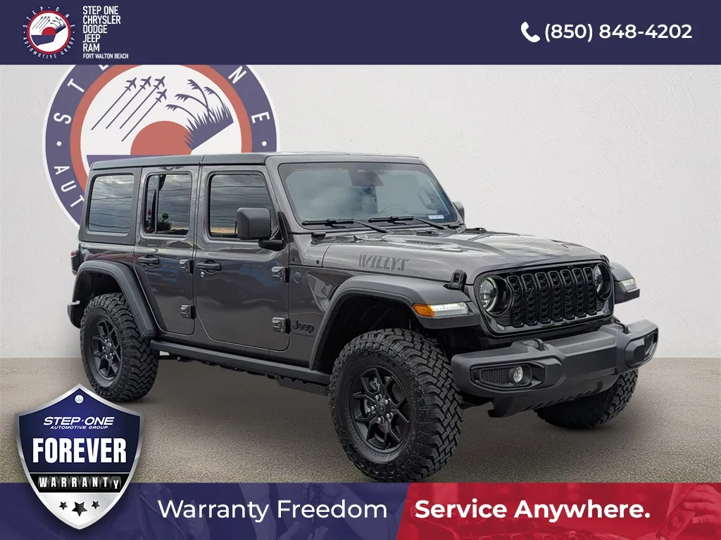 Gray 2026 Jeep Wrangler Willys for sale in Fort Walton Beach, FL