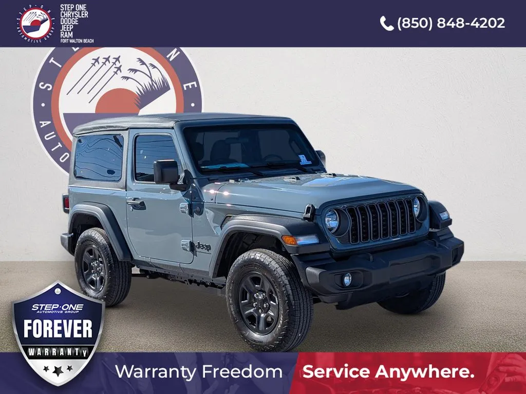 Gray 2026 Jeep Wrangler Sport for sale in Fort Walton Beach, FL