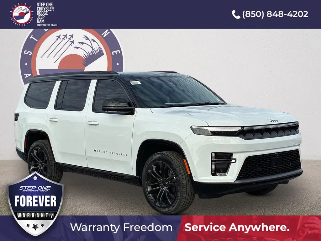 White 2026 Jeep Grand Wagoneer Summit Obsidian for sale in Fort Walton Beach, FL