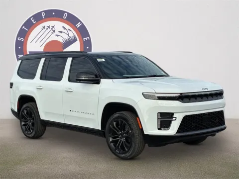 Photos of 2026 Jeep Grand Wagoneer Summit for sale in Fort Walton Beach, FL at Step One Chrysler Dodge Jeep Ram Fiat Fort Walton Beach