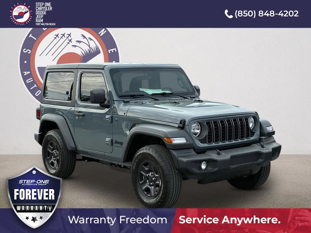 Gray 2026 Jeep Wrangler Sport for sale in Fort Walton Beach, FL