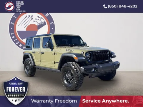 Green 2026 Jeep Wrangler Willys for sale in Fort Walton Beach, FL