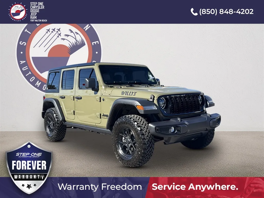 Green 2026 Jeep Wrangler Willys for sale in Fort Walton Beach, FL