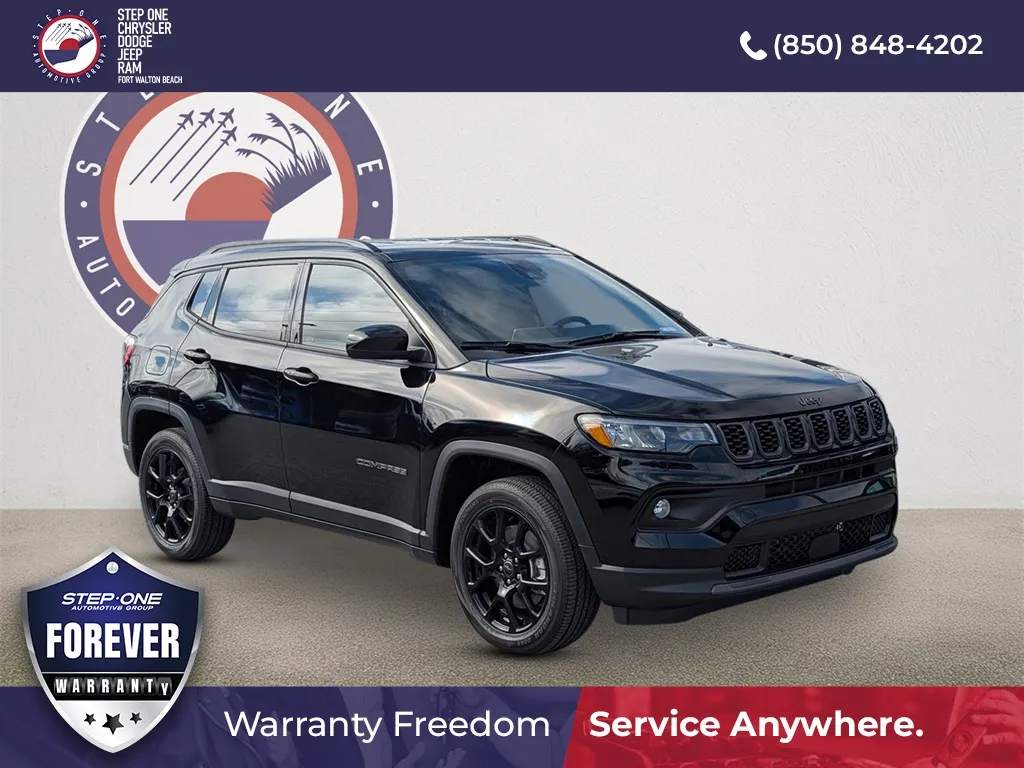 Black 2026 Jeep Compass Latitude for sale in Fort Walton Beach, FL