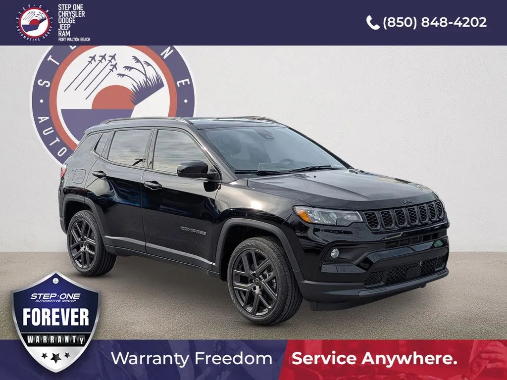 Black 2026 Jeep Compass Latitude for sale in Fort Walton Beach, FL