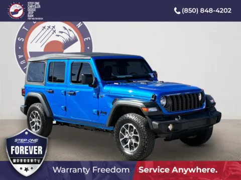 Blue 2026 Jeep Wrangler Sport S for sale in Fort Walton Beach, FL