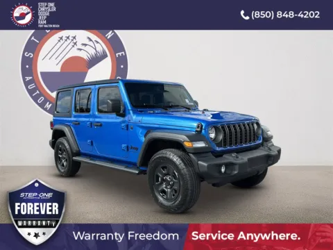 Blue 2026 Jeep Wrangler Sport for sale in Fort Walton Beach, FL