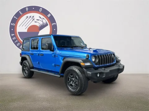 Photos of 2026 Jeep Wrangler Sport for sale in Fort Walton Beach, FL at Step One Chrysler Dodge Jeep Ram Fiat Fort Walton Beach
