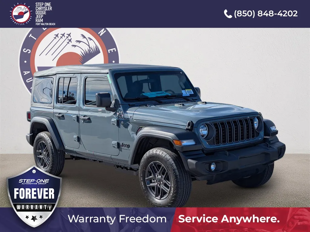 Gray 2026 Jeep Wrangler Sport for sale in Fort Walton Beach, FL