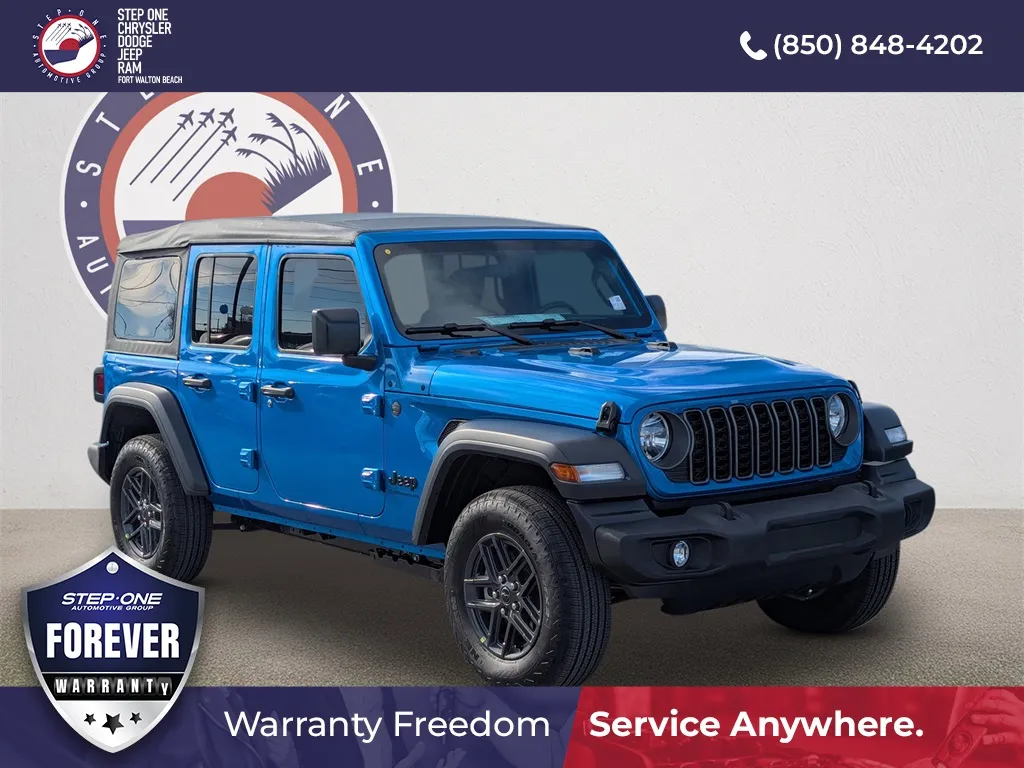 Blue 2026 Jeep Wrangler Sport for sale in Fort Walton Beach, FL