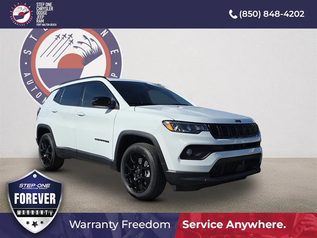 White 2026 Jeep Compass Latitude for sale in Fort Walton Beach, FL
