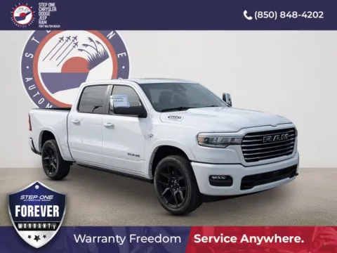 White 2026 Ram 1500 Laramie for sale in Fort Walton Beach, FL