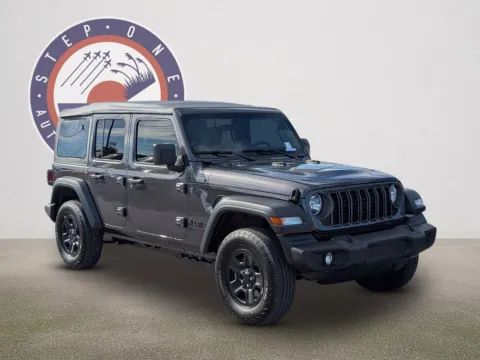 Photos of 2026 Jeep Wrangler Sport for sale in Fort Walton Beach, FL at Step One Chrysler Dodge Jeep Ram Fiat Fort Walton Beach