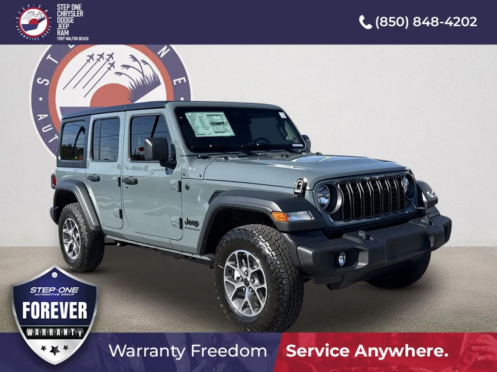 Gray 2026 Jeep Wrangler Sport S for sale in Fort Walton Beach, FL