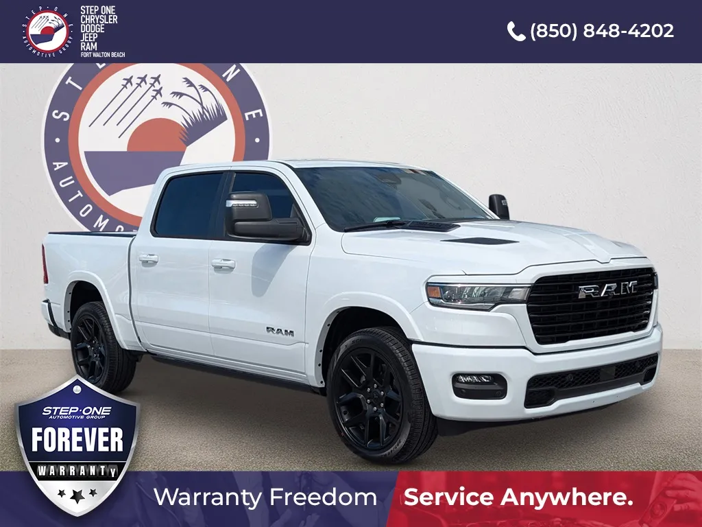 White 2026 Ram 1500 Laramie for sale in Fort Walton Beach, FL