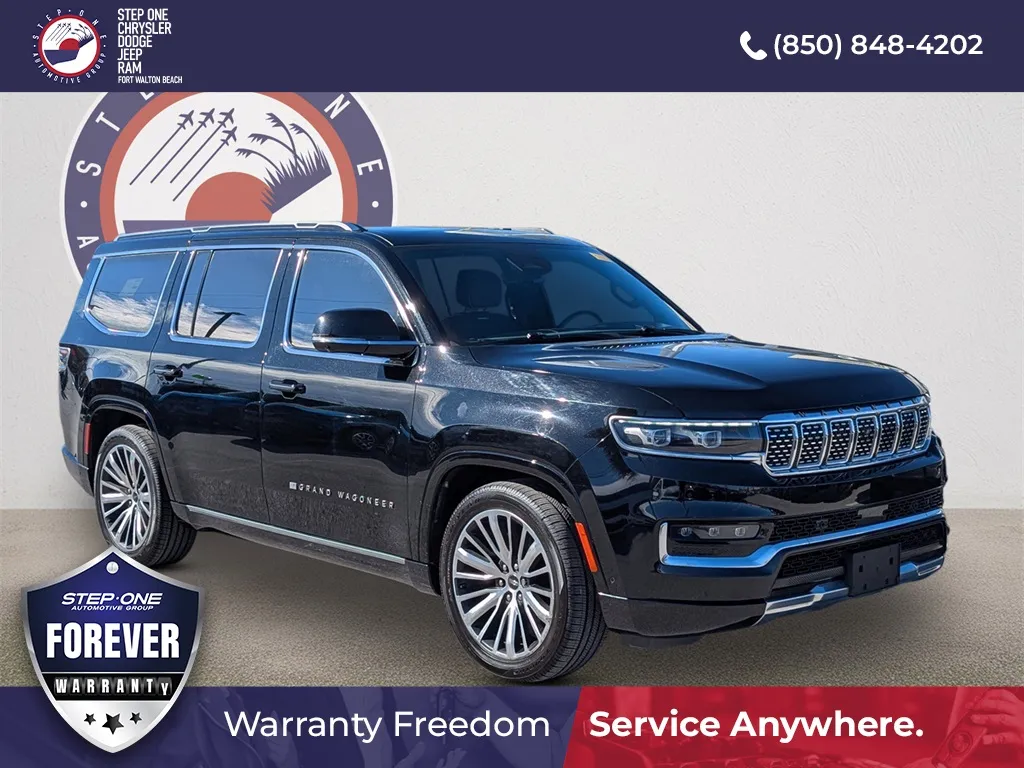 Black 2022 Jeep Grand Wagoneer Series III for sale in Fort Walton Beach, FL