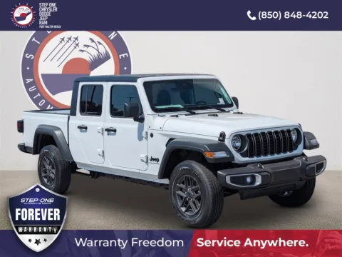 White 2025 Jeep Gladiator Sport S for sale in Fort Walton Beach, FL