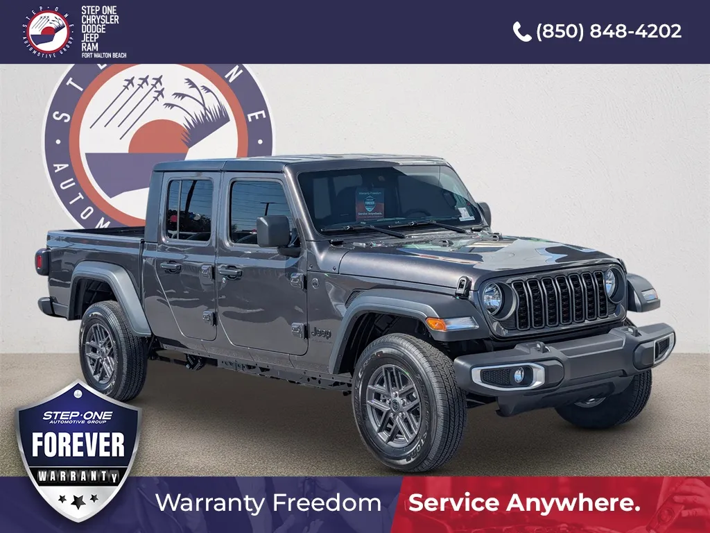 Gray 2025 Jeep Gladiator Sport S for sale in Fort Walton Beach, FL