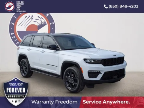 White 2025 Jeep Grand Cherokee Limited for sale in Fort Walton Beach, FL