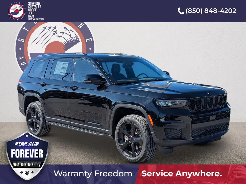 Black 2025 Jeep Grand Cherokee L Altitude X for sale in Fort Walton Beach, FL