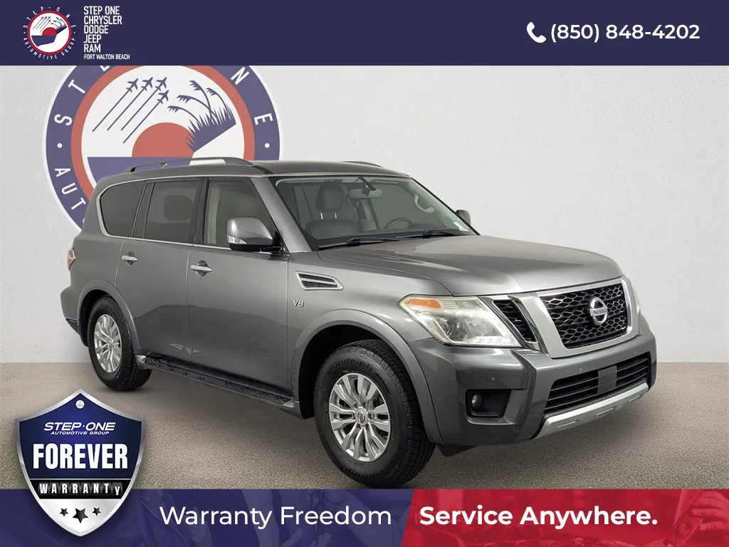 Gray 2017 Nissan Armada SV for sale in Fort Walton Beach, FL