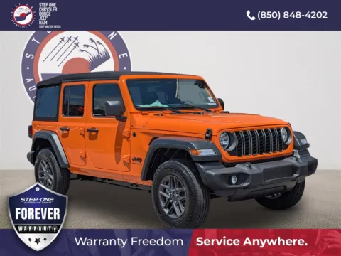 Orange 2025 Jeep Wrangler Sport S for sale in Fort Walton Beach, FL