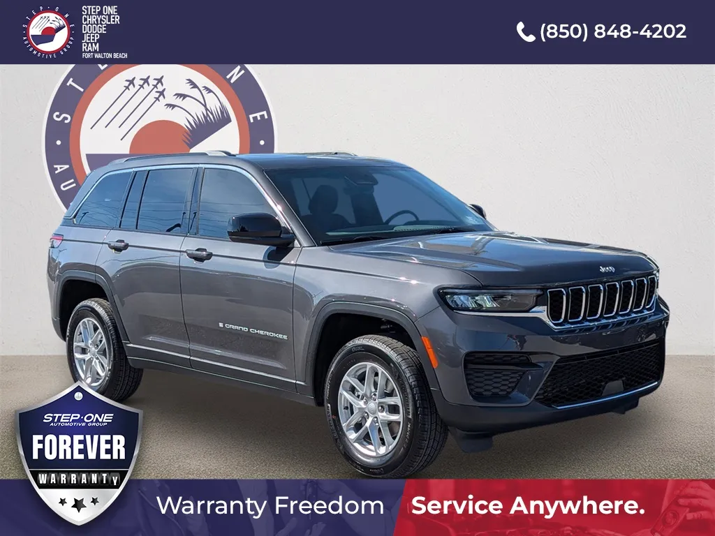 Gray 2025 Jeep Grand Cherokee Laredo X for sale in Fort Walton Beach, FL