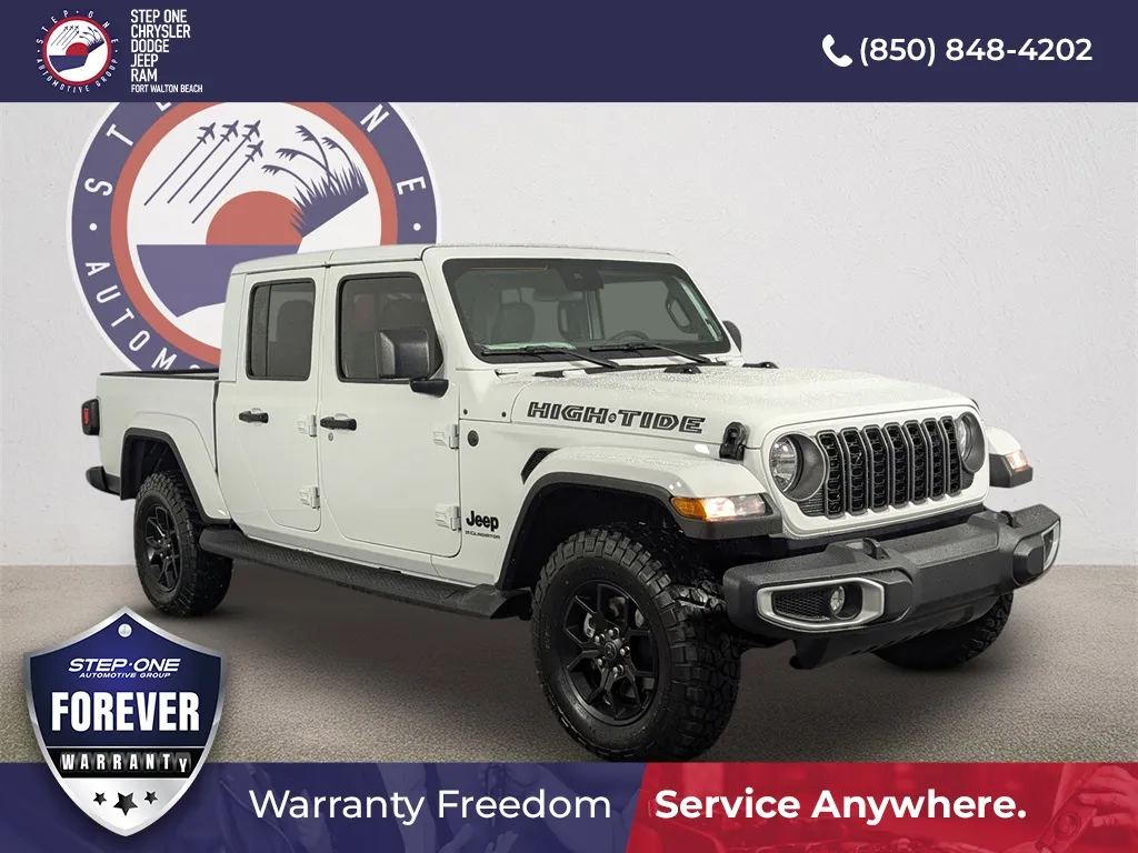 White 2025 Jeep Gladiator High Tide for sale in Fort Walton Beach, FL