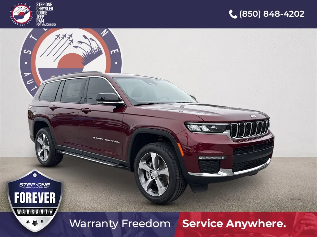Red 2025 Jeep Grand Cherokee L Limited for sale in Fort Walton Beach, FL