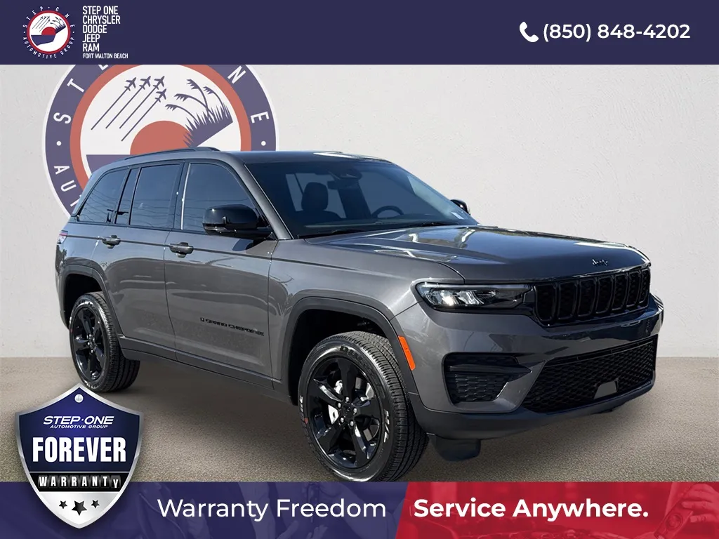 Gray 2025 Jeep Grand Cherokee Altitude X for sale in Fort Walton Beach, FL