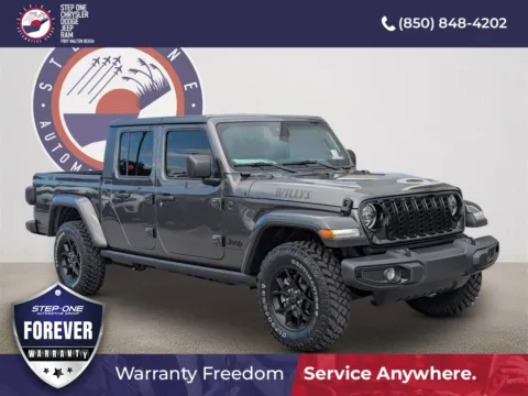 Gray 2025 Jeep Gladiator Willys for sale in Fort Walton Beach, FL