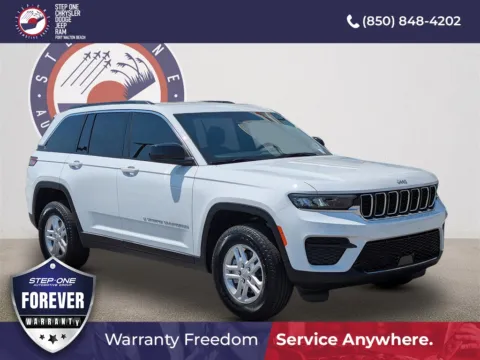 White 2025 Jeep Grand Cherokee Laredo for sale in Fort Walton Beach, FL