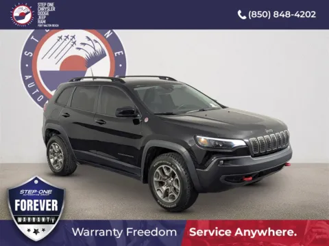Black 2022 Jeep Cherokee Trailhawk for sale in Fort Walton Beach, FL