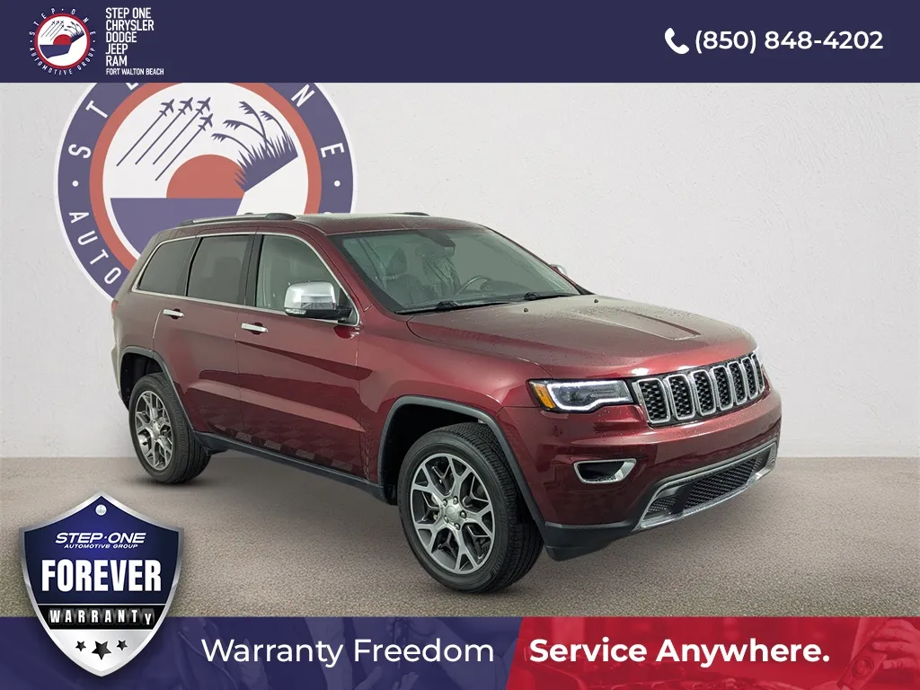 Red 2022 Jeep Grand Cherokee WK Limited for sale in Fort Walton Beach, FL