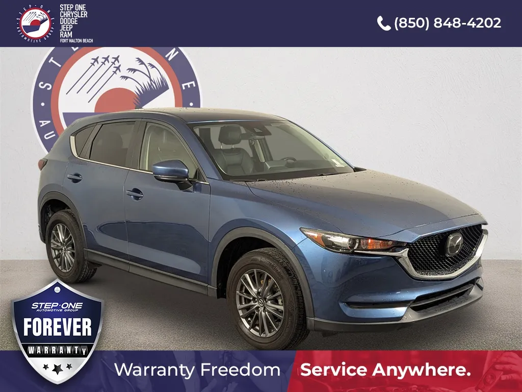 Blue 2021 Mazda CX-5 Touring for sale in Fort Walton Beach, FL
