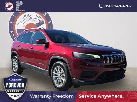 Red 2021 Jeep Cherokee Latitude for sale in Fort Walton Beach, FL