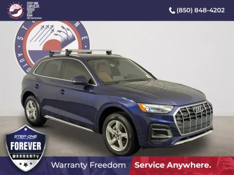 Blue 2021 Audi Q5 45 Premium for sale in Fort Walton Beach, FL