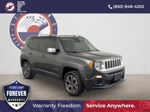 Gray 2018 Jeep Renegade Limited for sale in Fort Walton Beach, FL