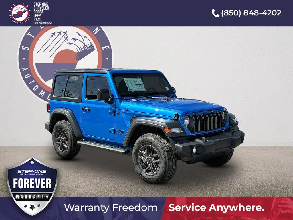 Blue 2026 Jeep Wrangler Sport for sale in Fort Walton Beach, FL