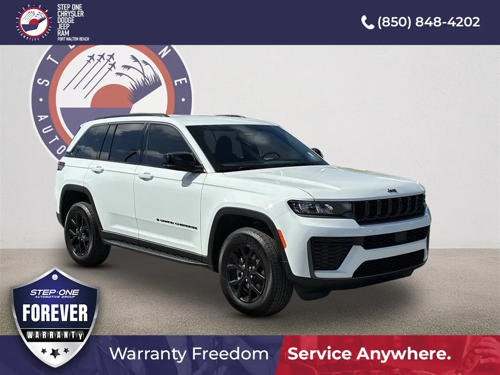 White 2026 Jeep Grand Cherokee Laredo for sale in Fort Walton Beach, FL