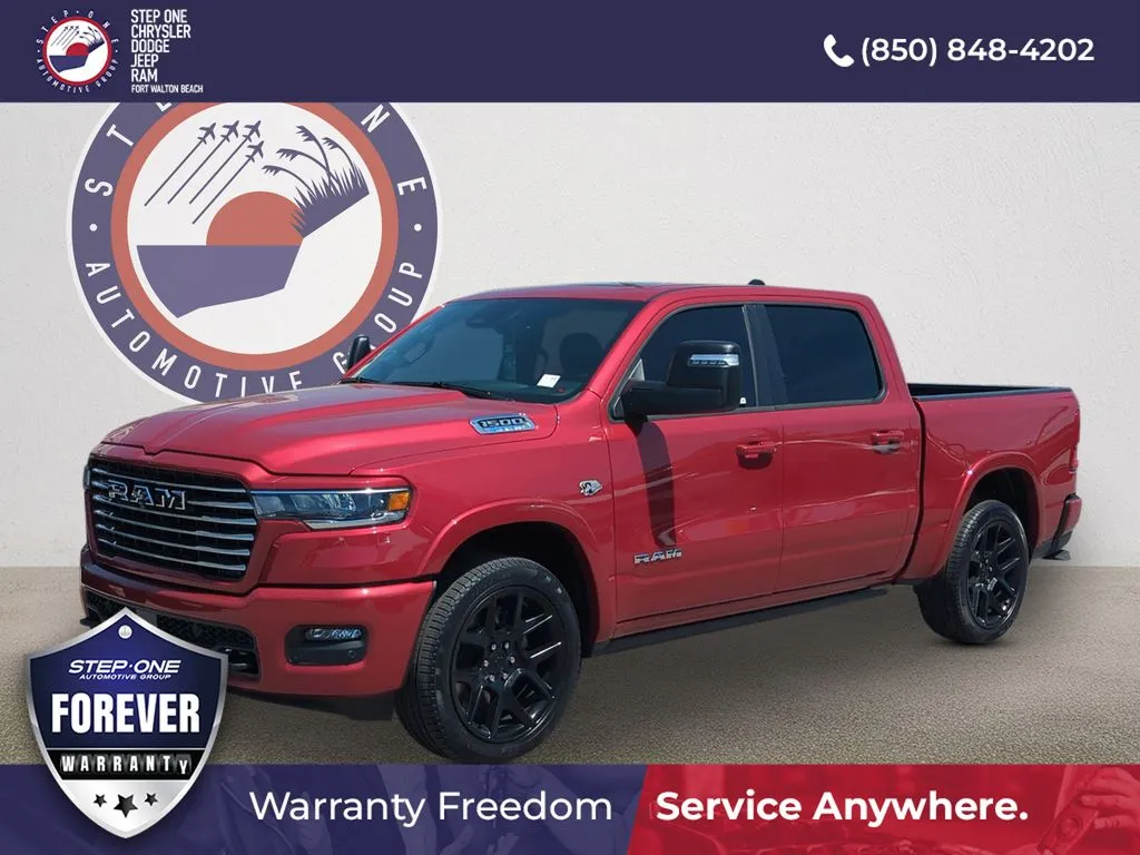 Red 2026 Ram 1500 Laramie for sale in Fort Walton Beach, FL