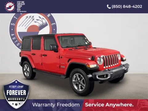 Red 2021 Jeep Wrangler Unlimited Sahara for sale in Fort Walton Beach, FL