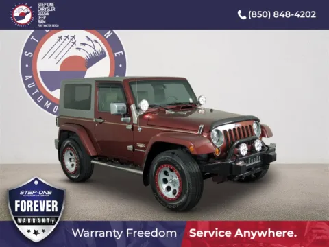 Red 2007 Jeep Wrangler Sahara for sale in Fort Walton Beach, FL
