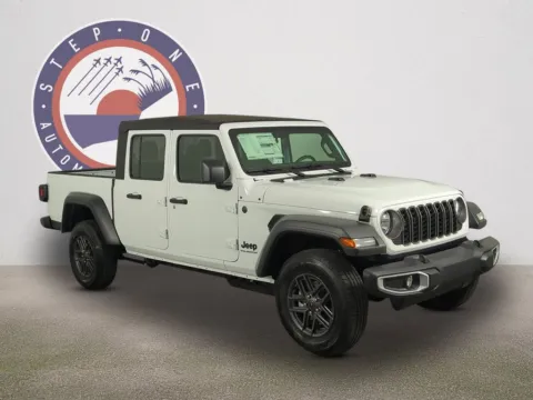 Photos of 2026 Jeep Gladiator Sport for sale in Fort Walton Beach, FL at Step One Chrysler Dodge Jeep Ram Fiat Fort Walton Beach