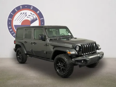 Photos of 2022 Jeep Wrangler Unlimited Willys for sale in Fort Walton Beach, FL at Step One Chrysler Dodge Jeep Ram Fiat Fort Walton Beach